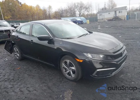 2019 Honda Civic Lx из США, поврежденный, VIN 2HGFC2F6XKH556163